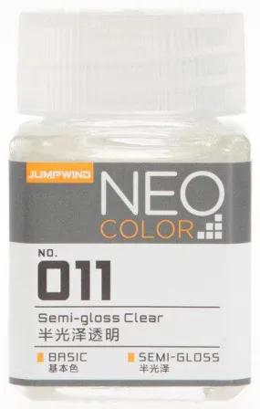 Jumpwind 011 Neo Color Semi Gloss Clear Paint 18ml