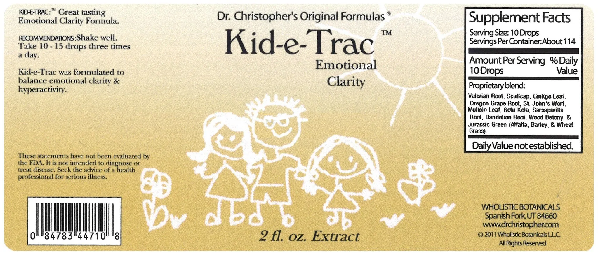 Kid-E-Trac - 2 oz. Glycerine Extract