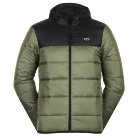 Lacoste Water Repellent Hooded Puffer Jacket