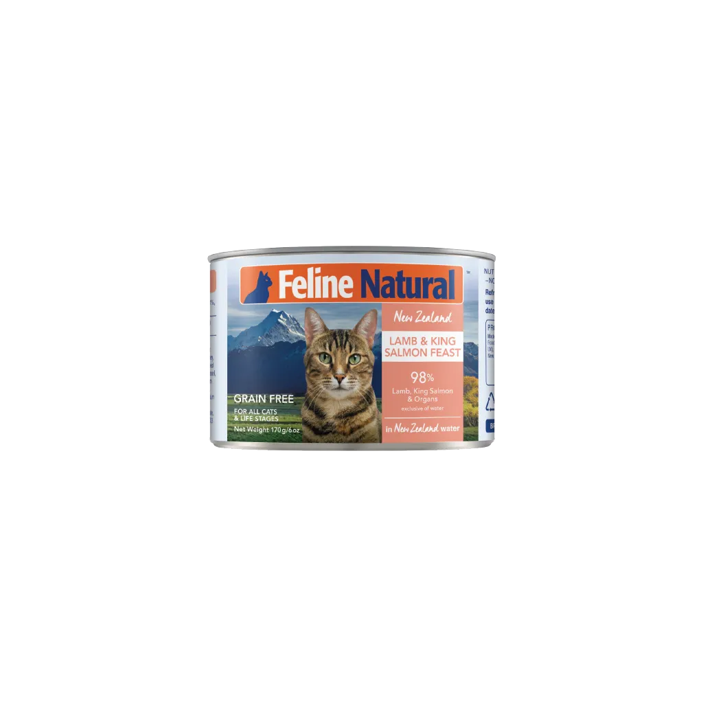 Lamb & King Salmon Feast Canned Cat Food