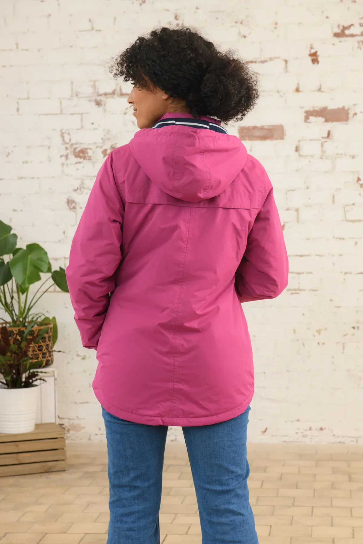 LightHouse Iona Waterproof Coat Fuchsia