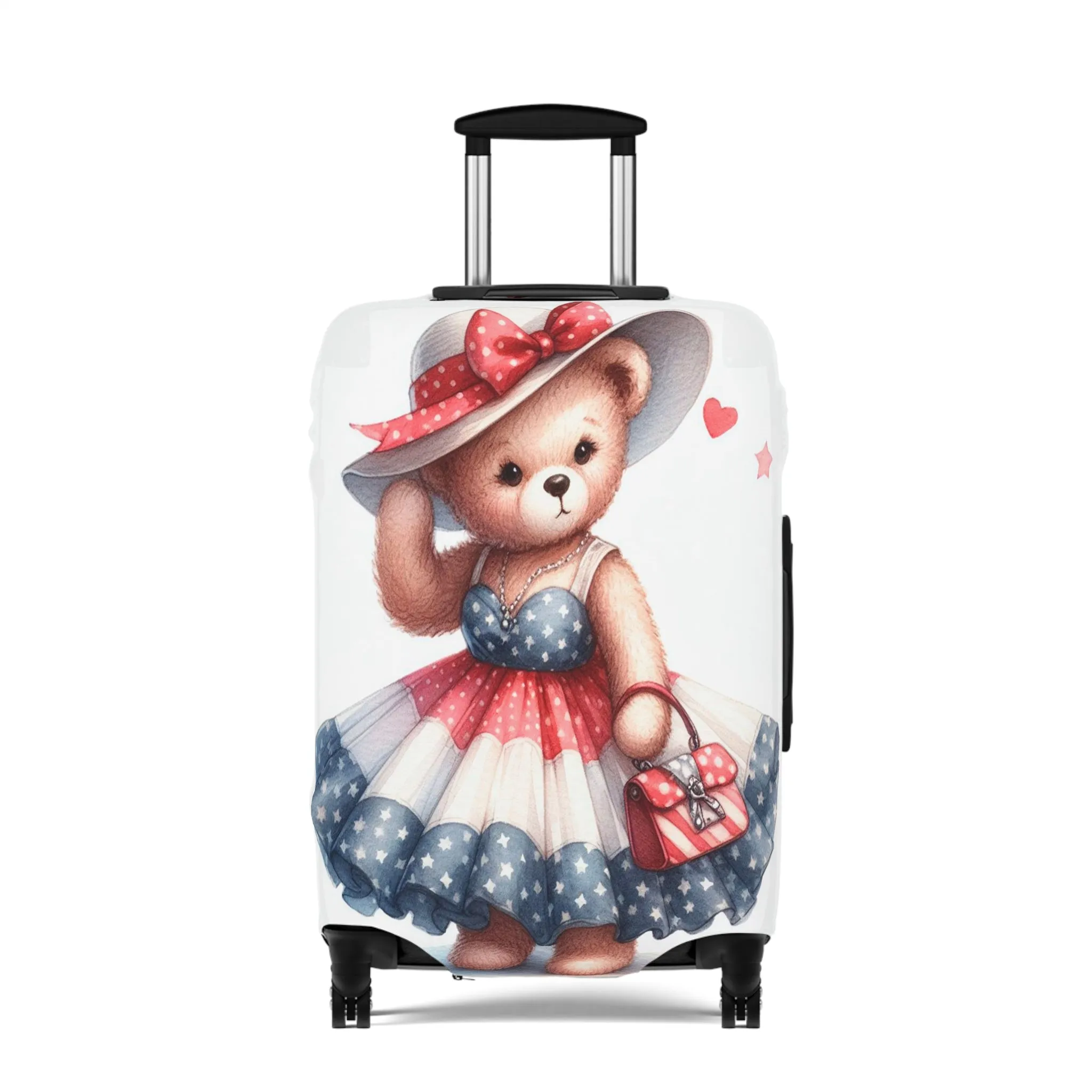 Luggage Cover, Teddy Bear, awd-3029