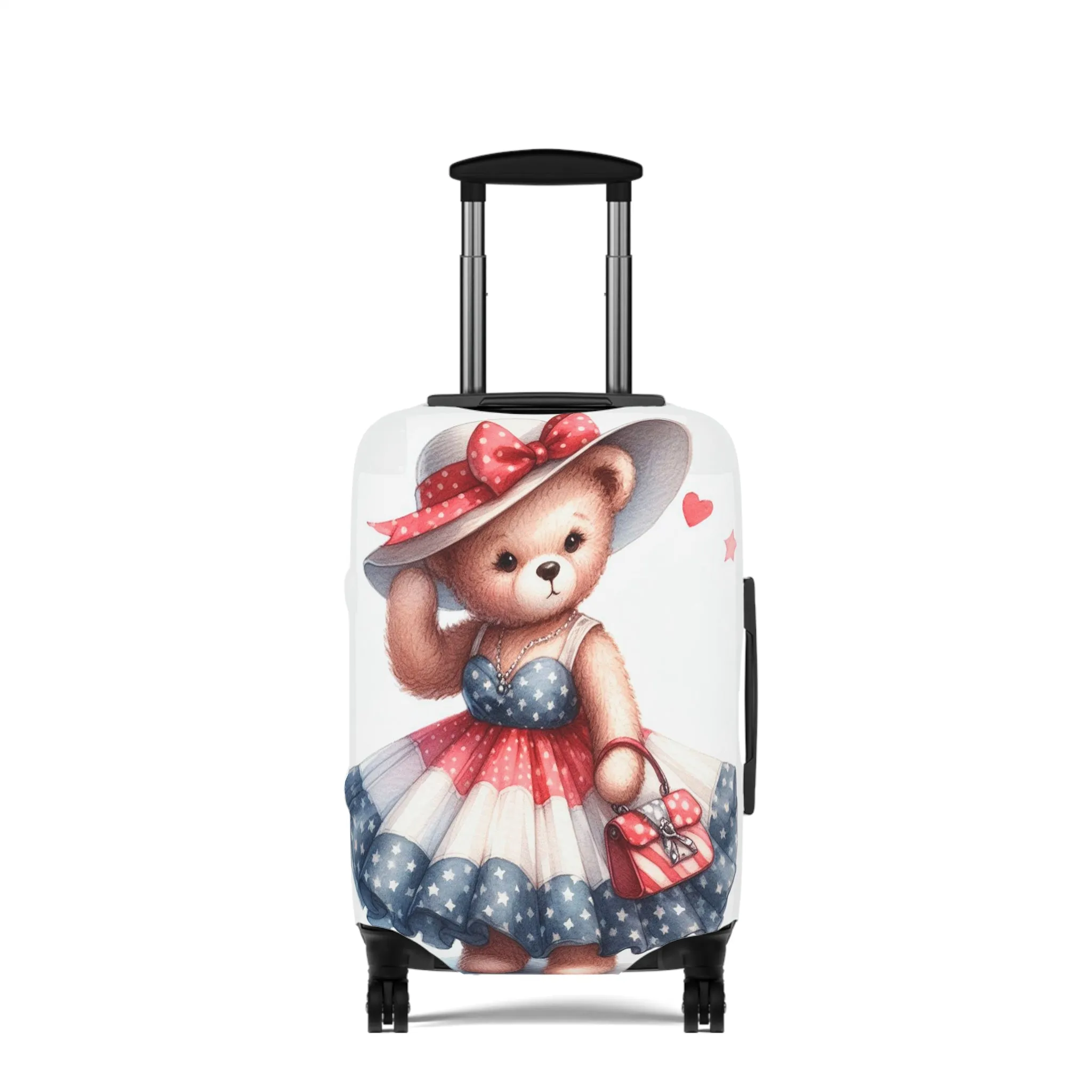 Luggage Cover, Teddy Bear, awd-3029