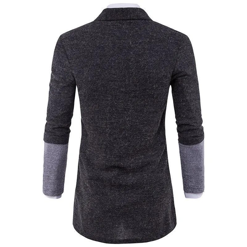 Men’s casual Cardigan Sweater Jacket