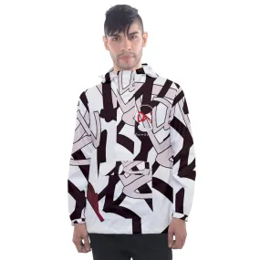 Men's Front Pocket Pullover Windbreaker