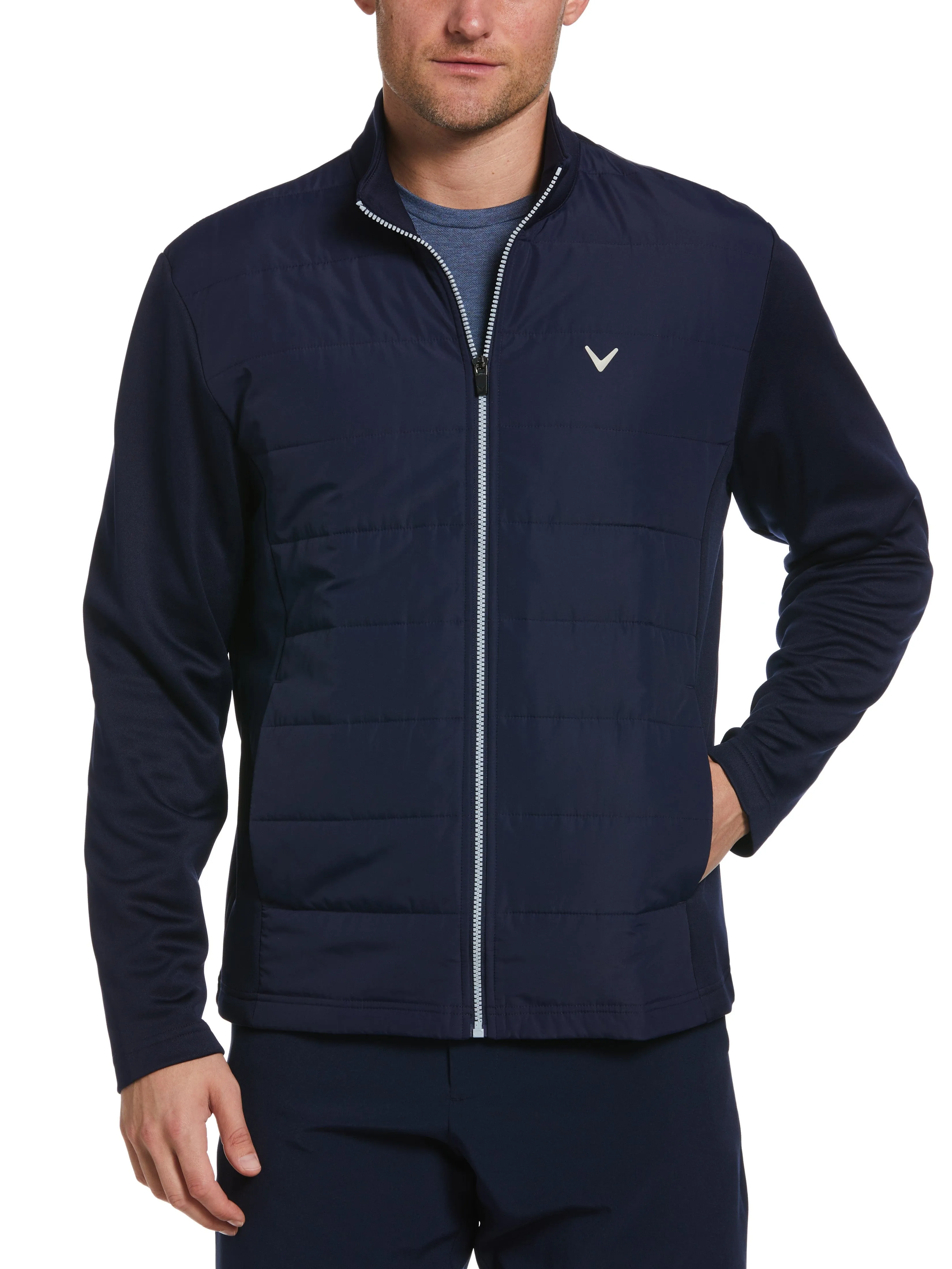 Mens Hybrid Performance Puffer Jacket