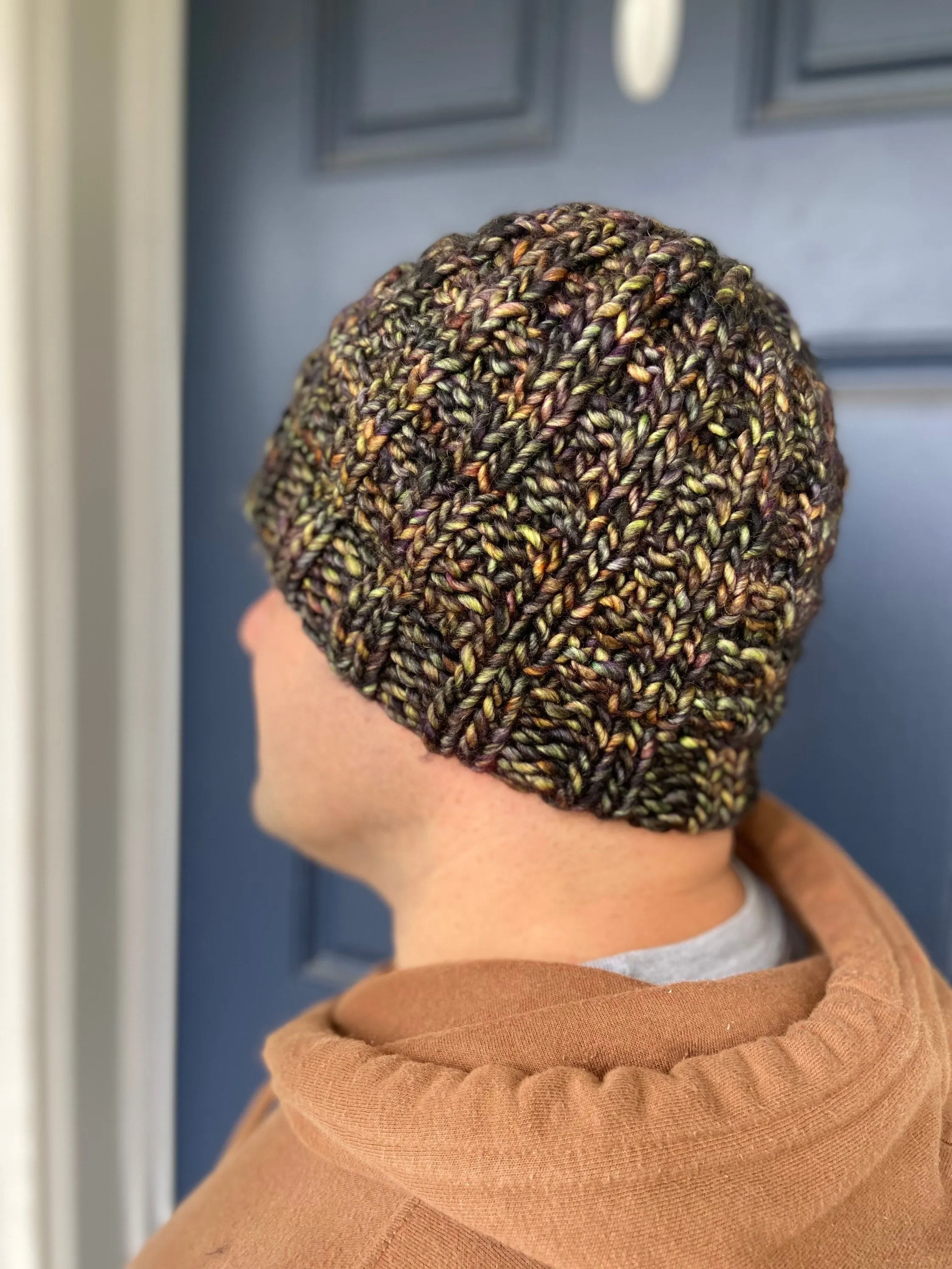 Men’s merino wool knit hat