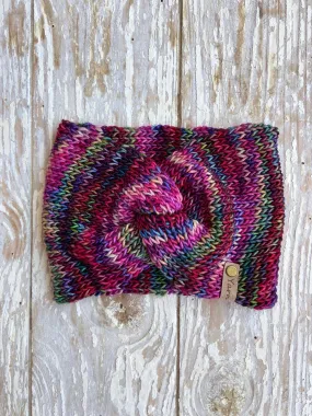 Merino wool knit headband