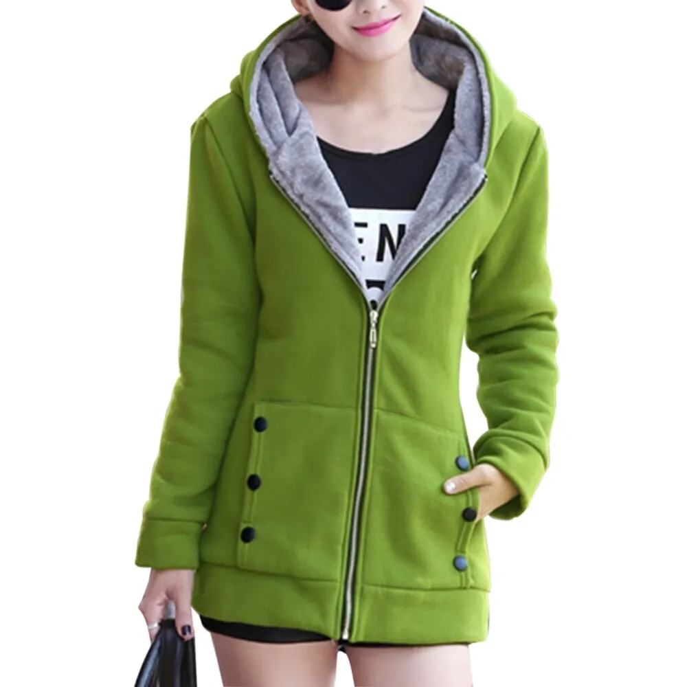 Mid-length plus size sweater coat