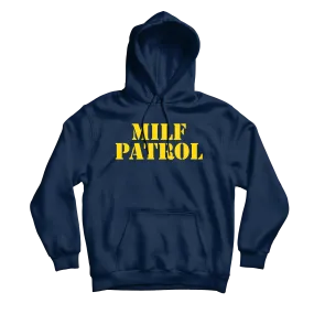 Milf Patrol Navy Hoodie