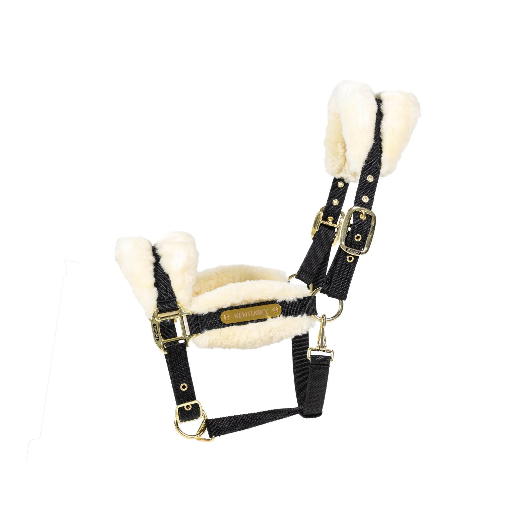 New Nylon Sheepskin Halter Soft