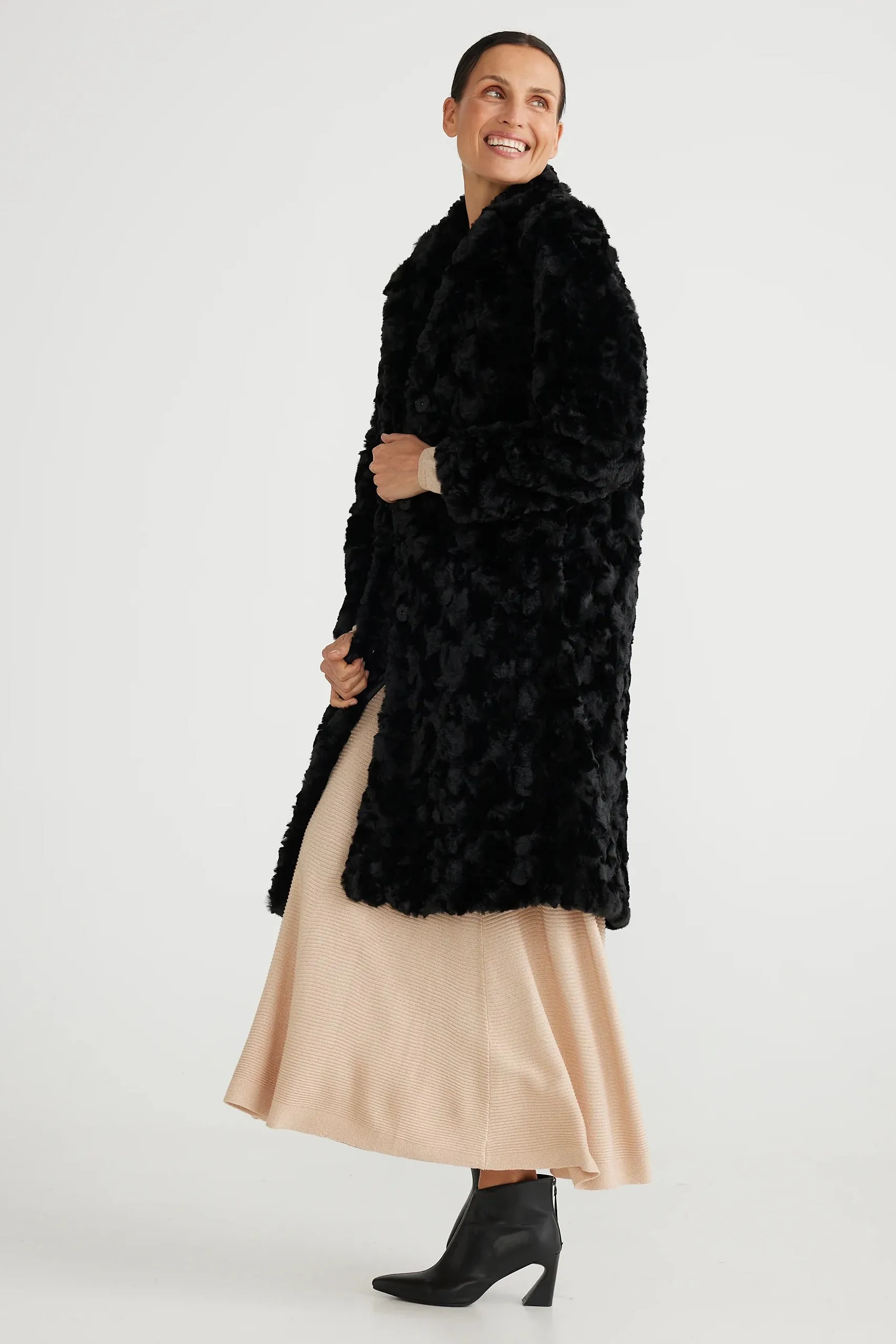 Nolita Coat in Black