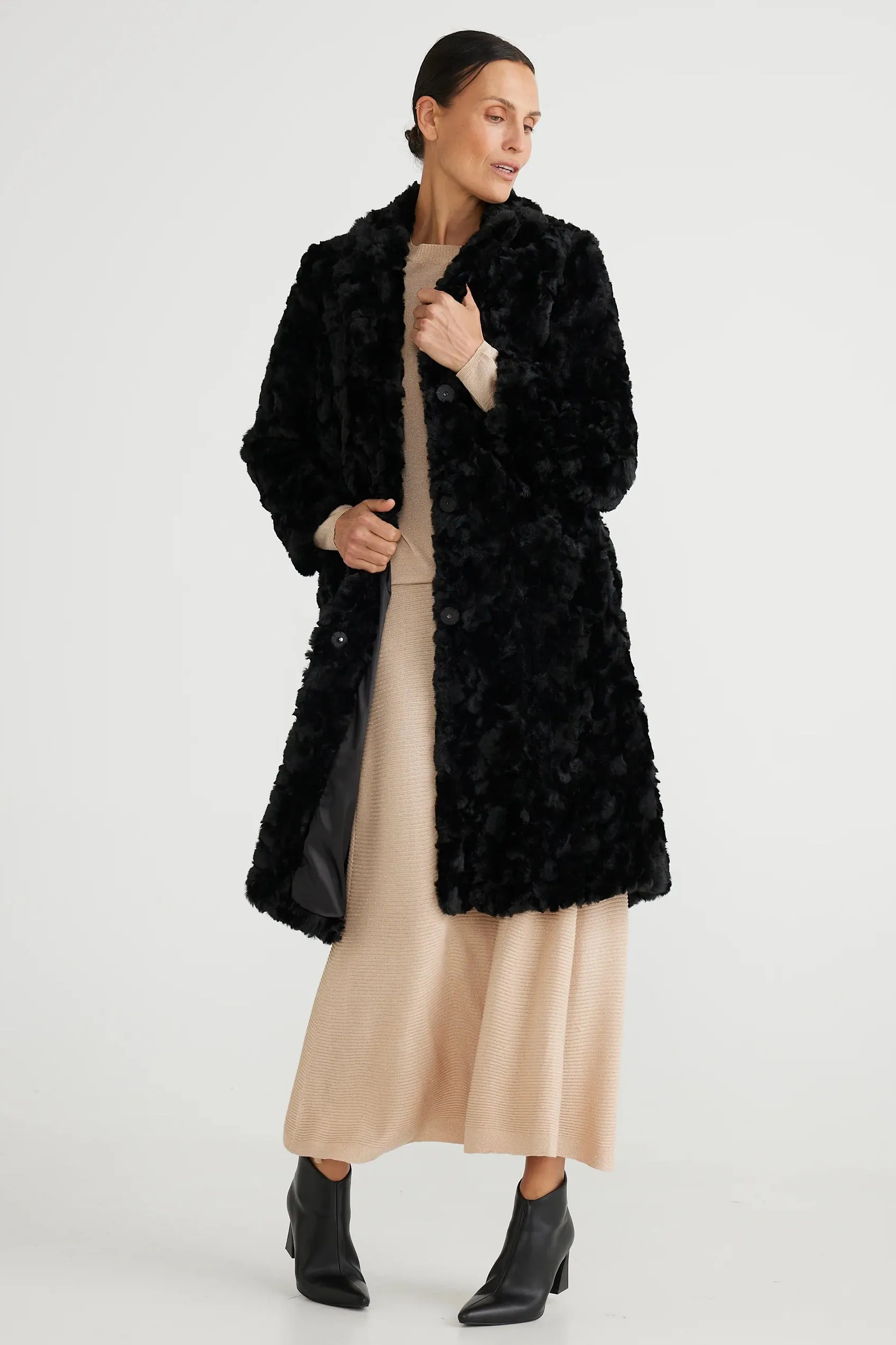 Nolita Coat in Black