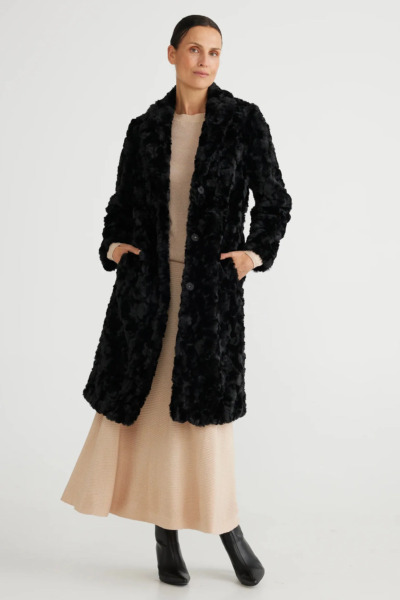 Nolita Coat in Black