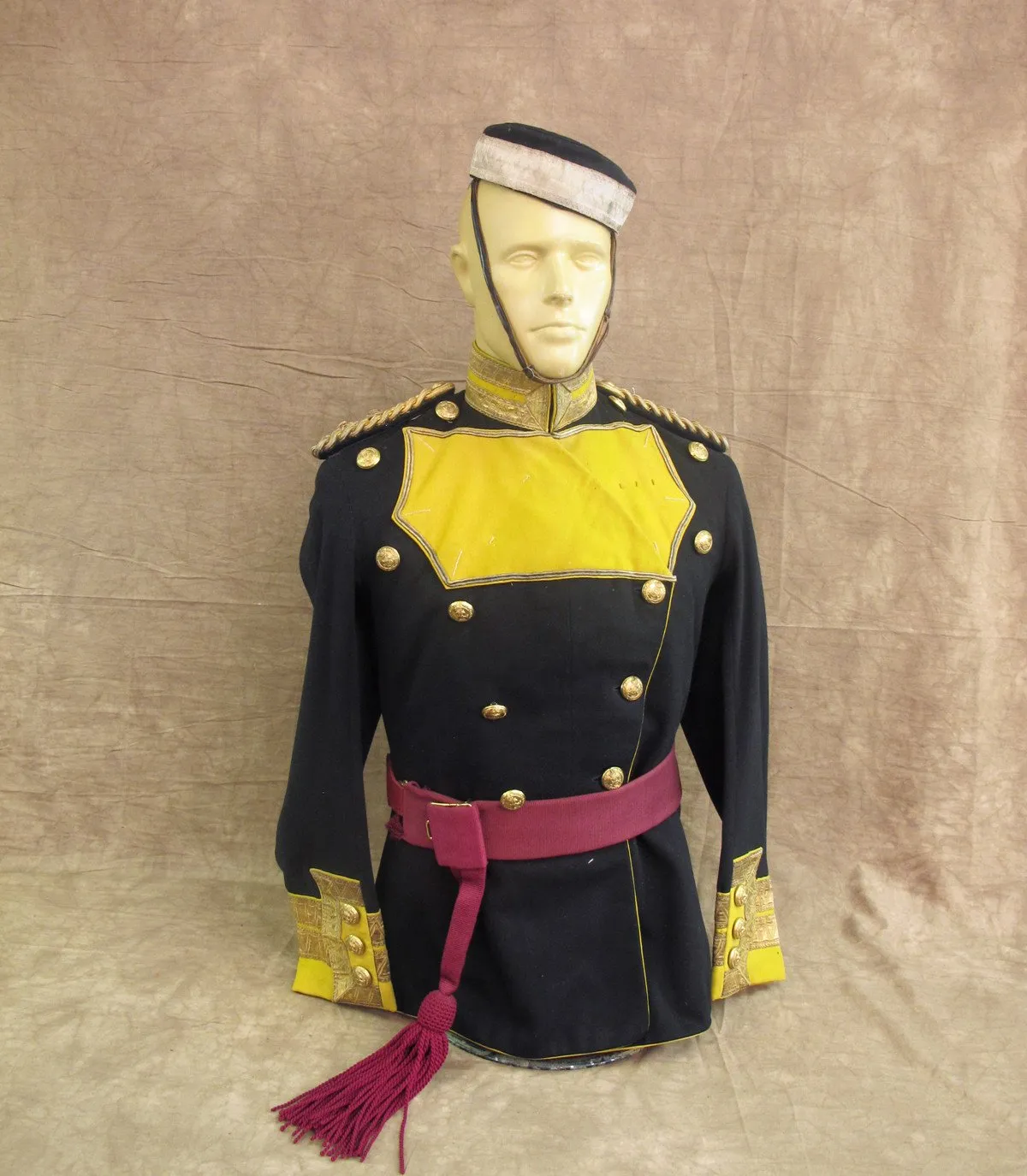 Original British Kings Own Norfolk Yeomanry Officers Undress Uniform Set- Circa 1901