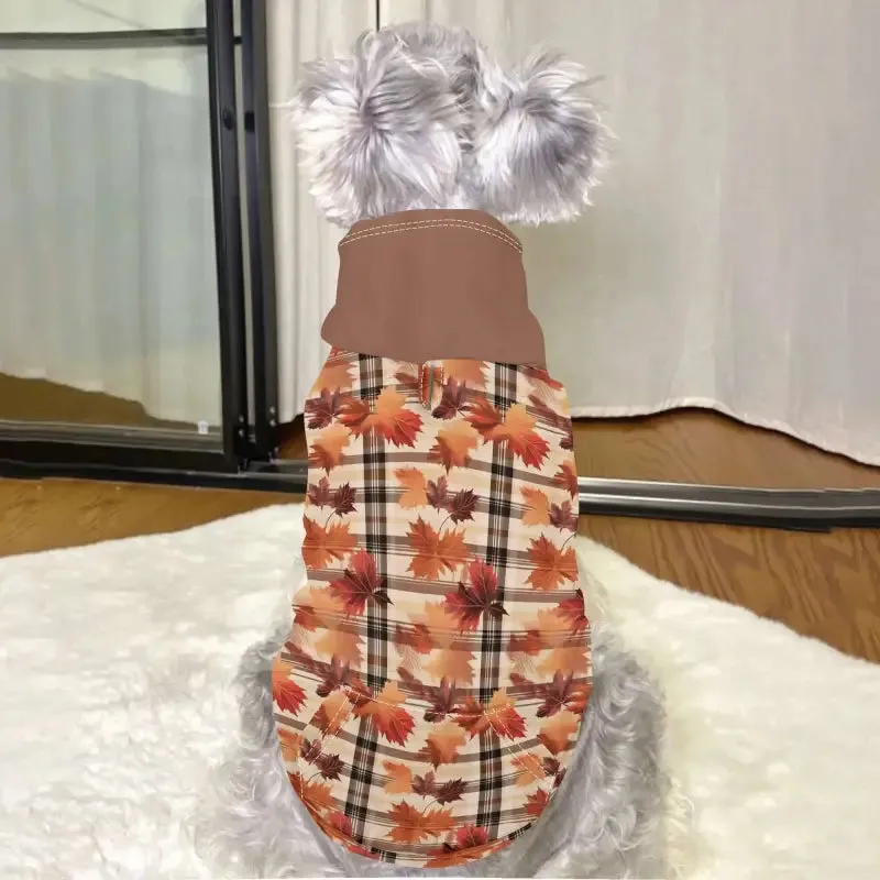 Plaid Fall Hoodies for Your Furry Friend's Ultimate Fashion Statement