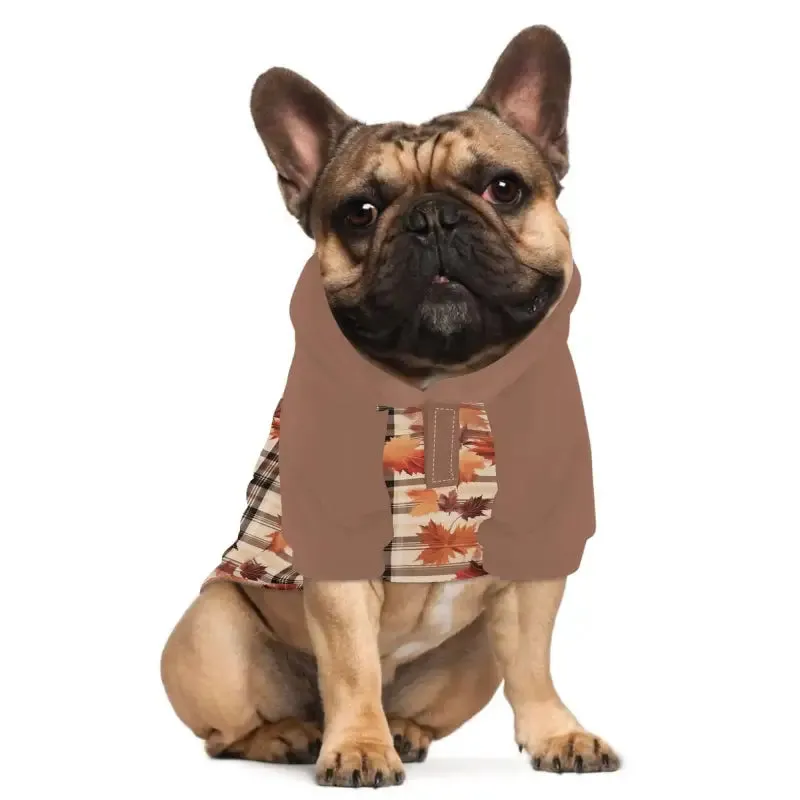 Plaid Fall Hoodies for Your Furry Friend's Ultimate Fashion Statement