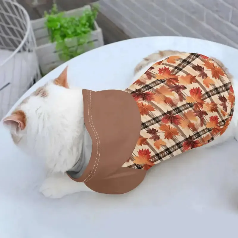 Plaid Fall Hoodies for Your Furry Friend's Ultimate Fashion Statement