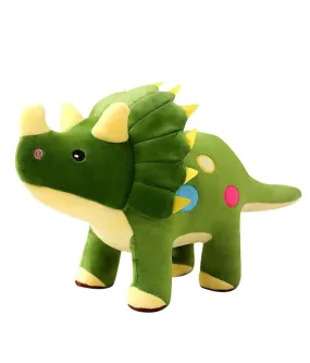 Plush Toy - Triceratops Green