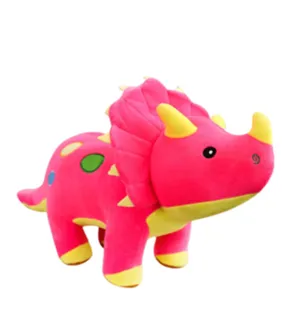 Plush Toy - Triceratops Pink