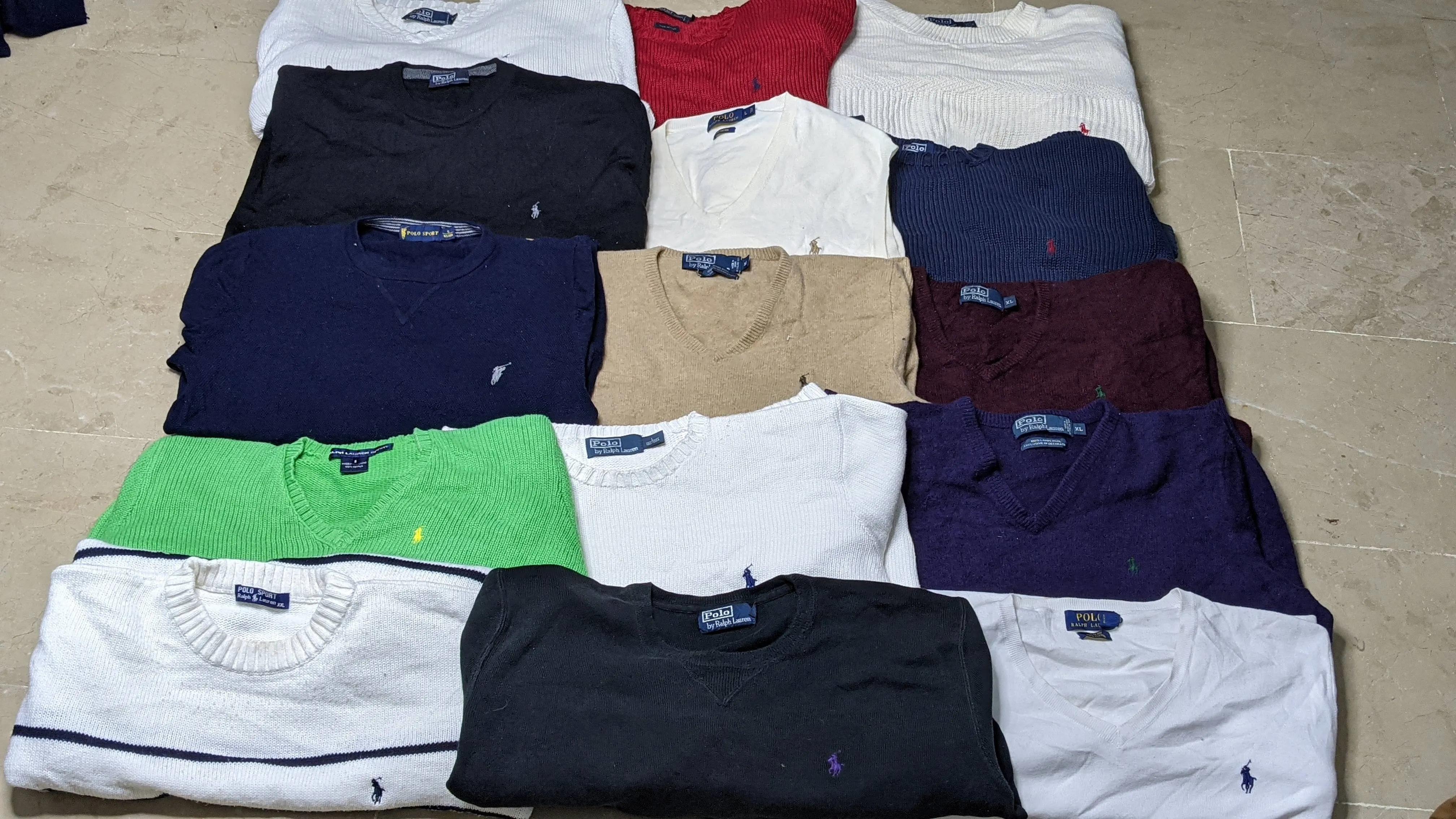 Polo Ralph Lauren Sweaters/Jumpers 35 pieces Small to XL