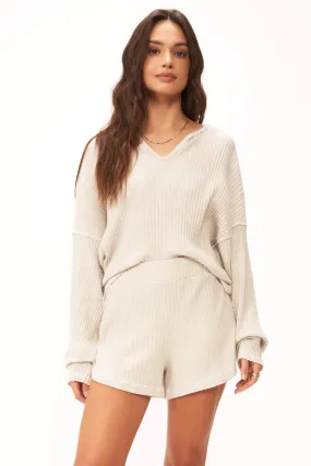 Project Social T Felicity Notch Neck Sweater Top