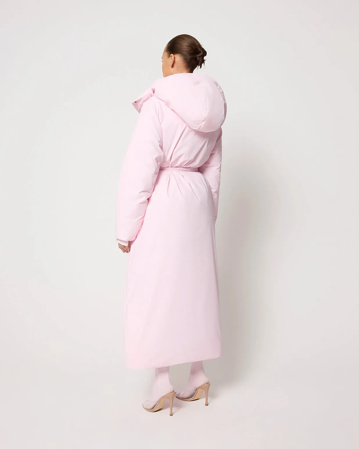 Puffer Coat | Powder Pink