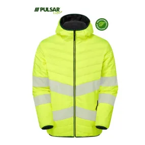 PULSAR® LIFE GRS LFE962 Women's Reversible Hi-Vis Puffer Jacket Yellow