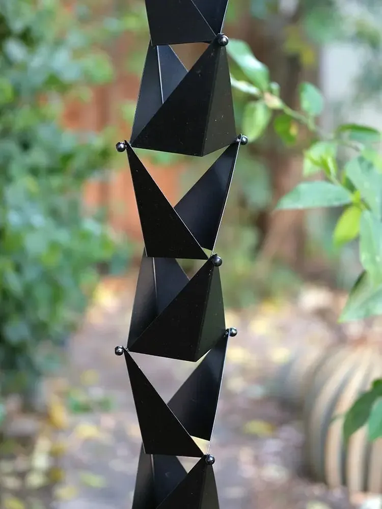 Rain Chain Origami™ -Black