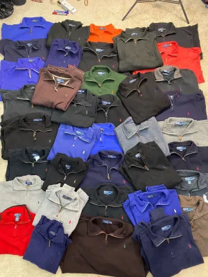 Ralph Polo 1/4 Zip Sweatshirts 30 PCs