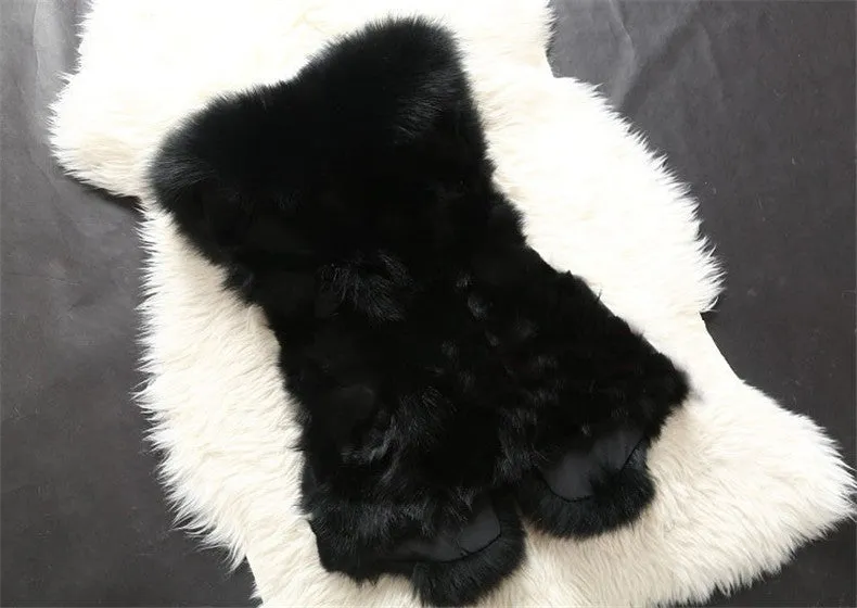 Real Fox Fur Vest (Multi-Colors)