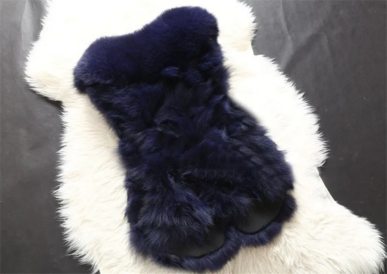 Real Fox Fur Vest (Multi-Colors)