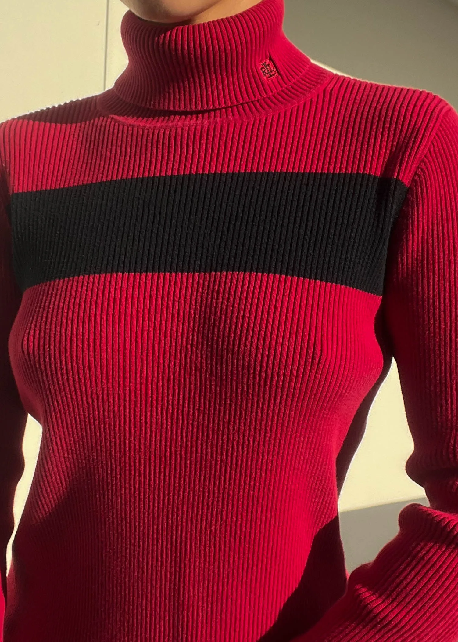 Red & Black RL Knit (S)