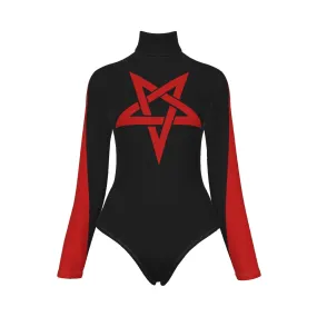 Red Dawn Long Sleeve Bodysuit