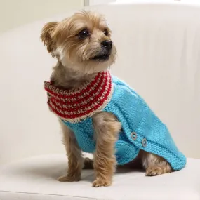 Red Heart Knit Holiday Dog Sweater