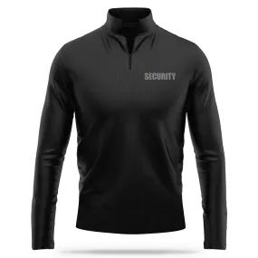 [SECURITY] Performance Quarter Zip [BLK/GRY]