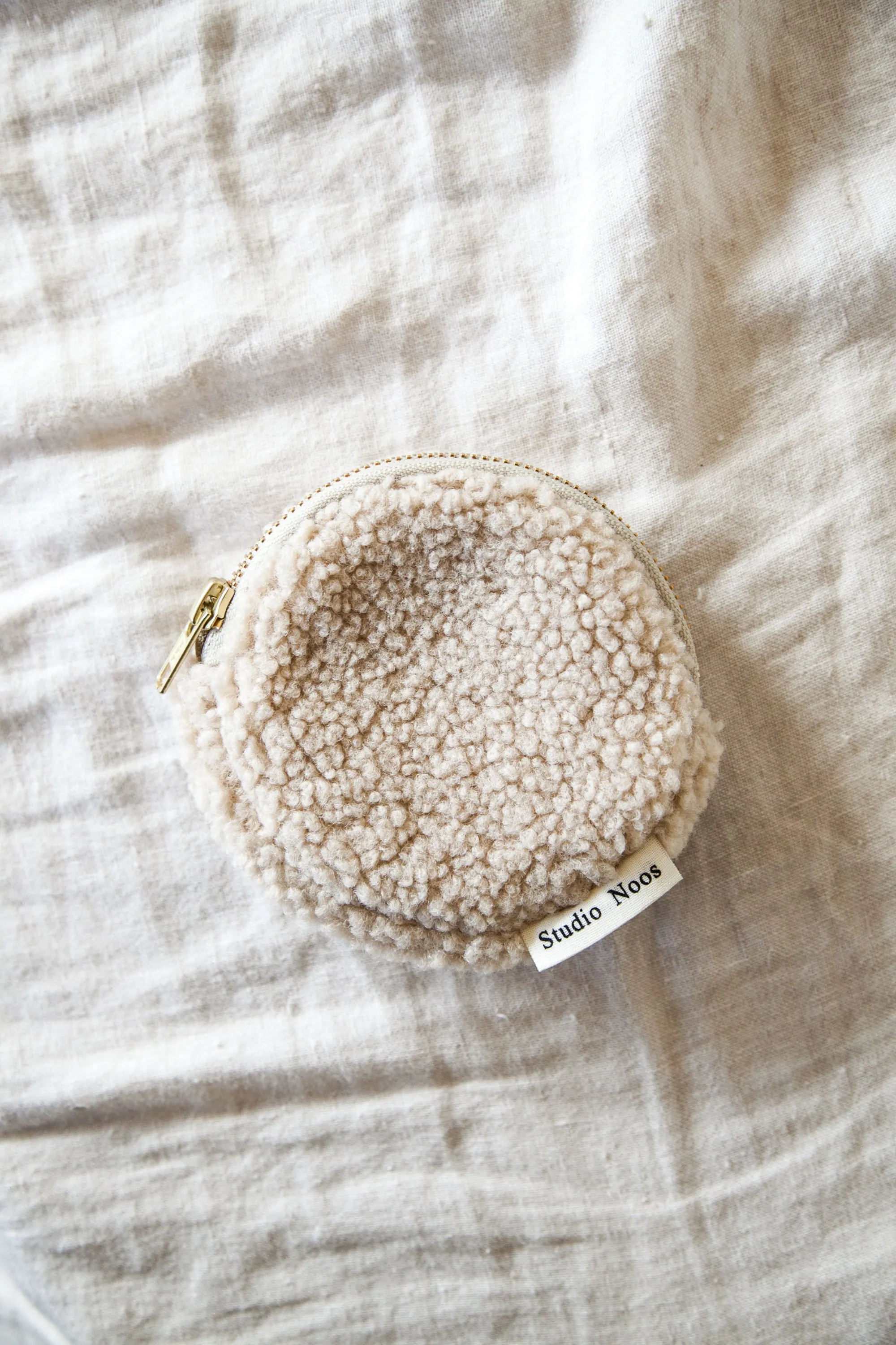 Shearling Coin Purse