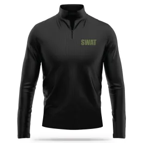 [SWAT] Performance Quarter Zip [BLK/GRN]