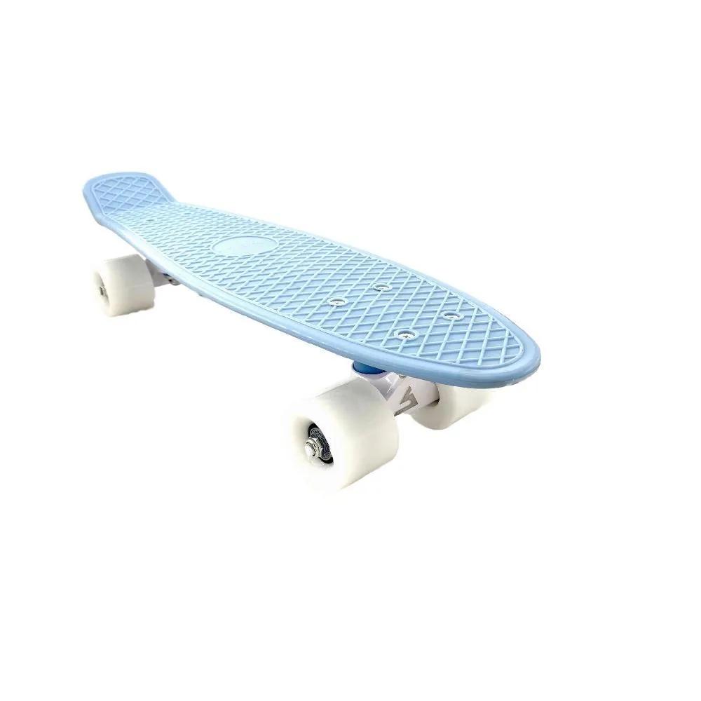 Swell 22" Stringer Powder Blue White Mini Skateboard