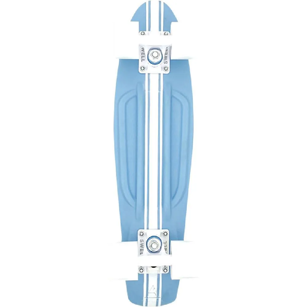 Swell 22" Stringer Powder Blue White Mini Skateboard