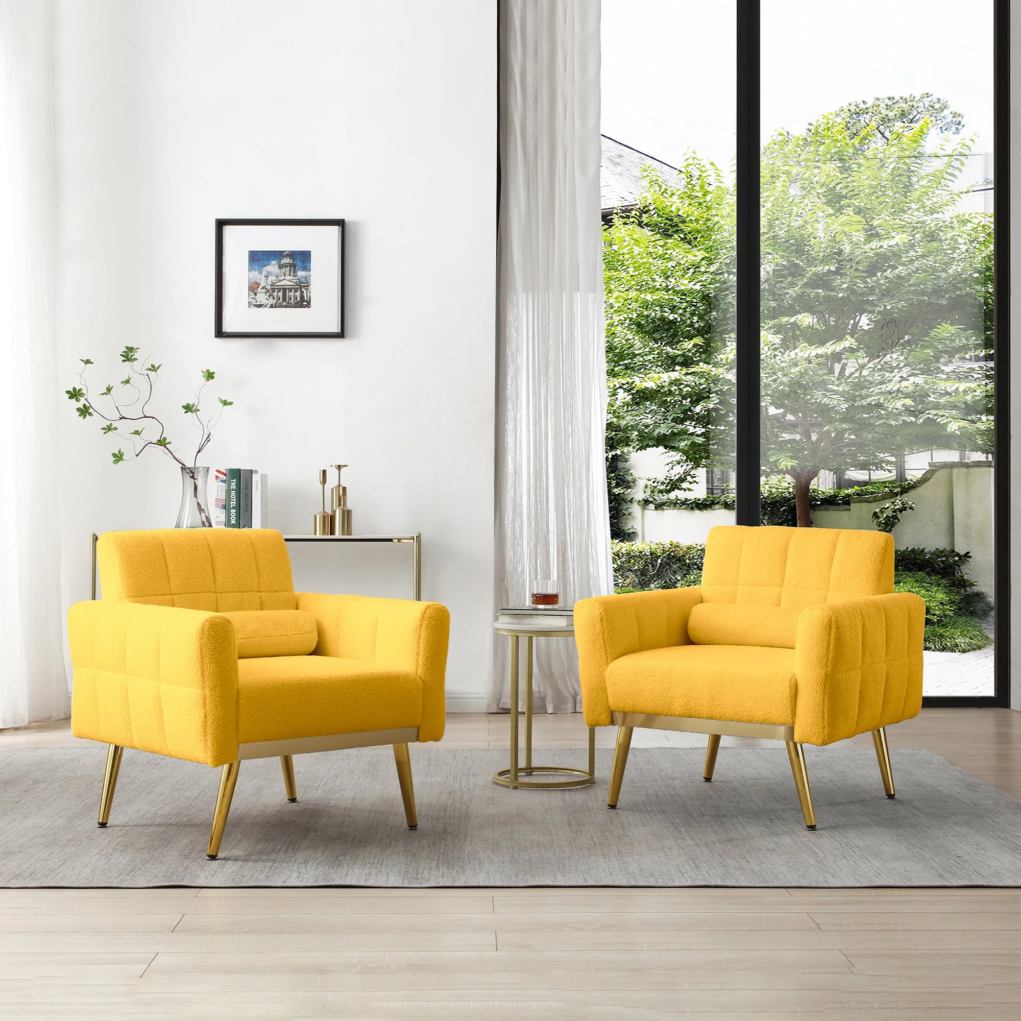 Teddy Accent Chair - Yellow