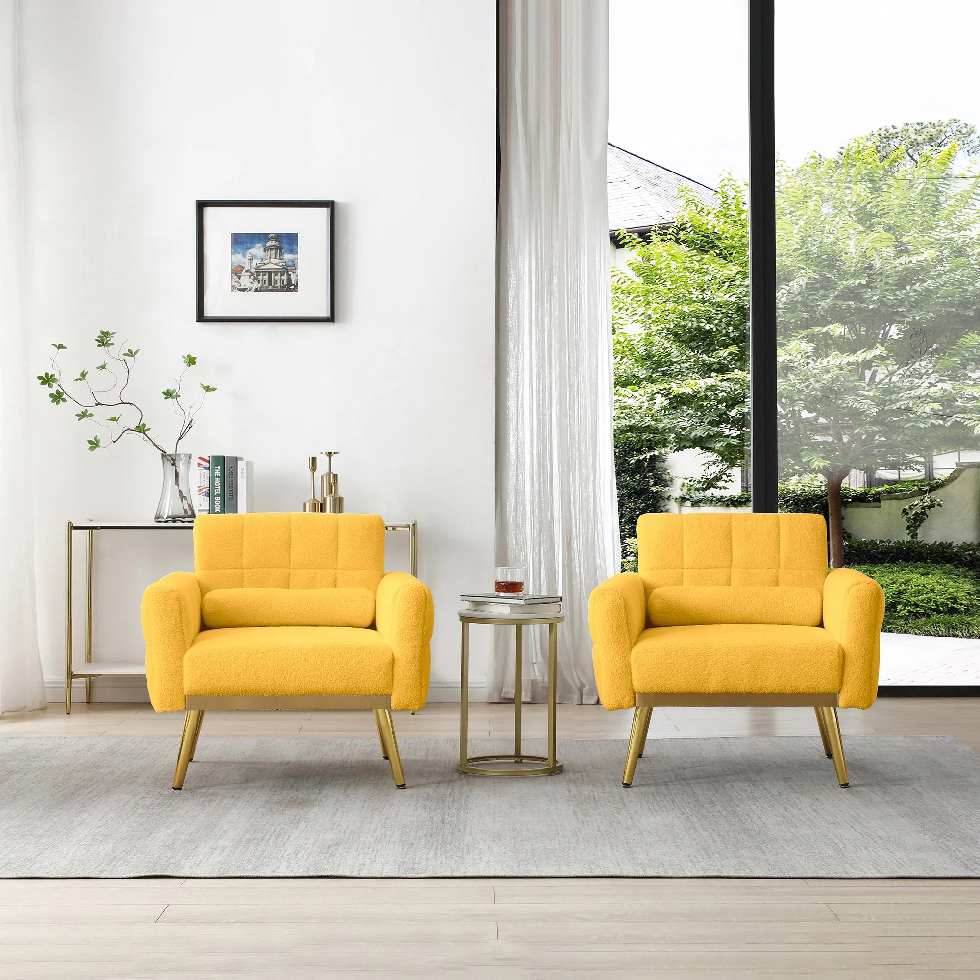 Teddy Accent Chair - Yellow