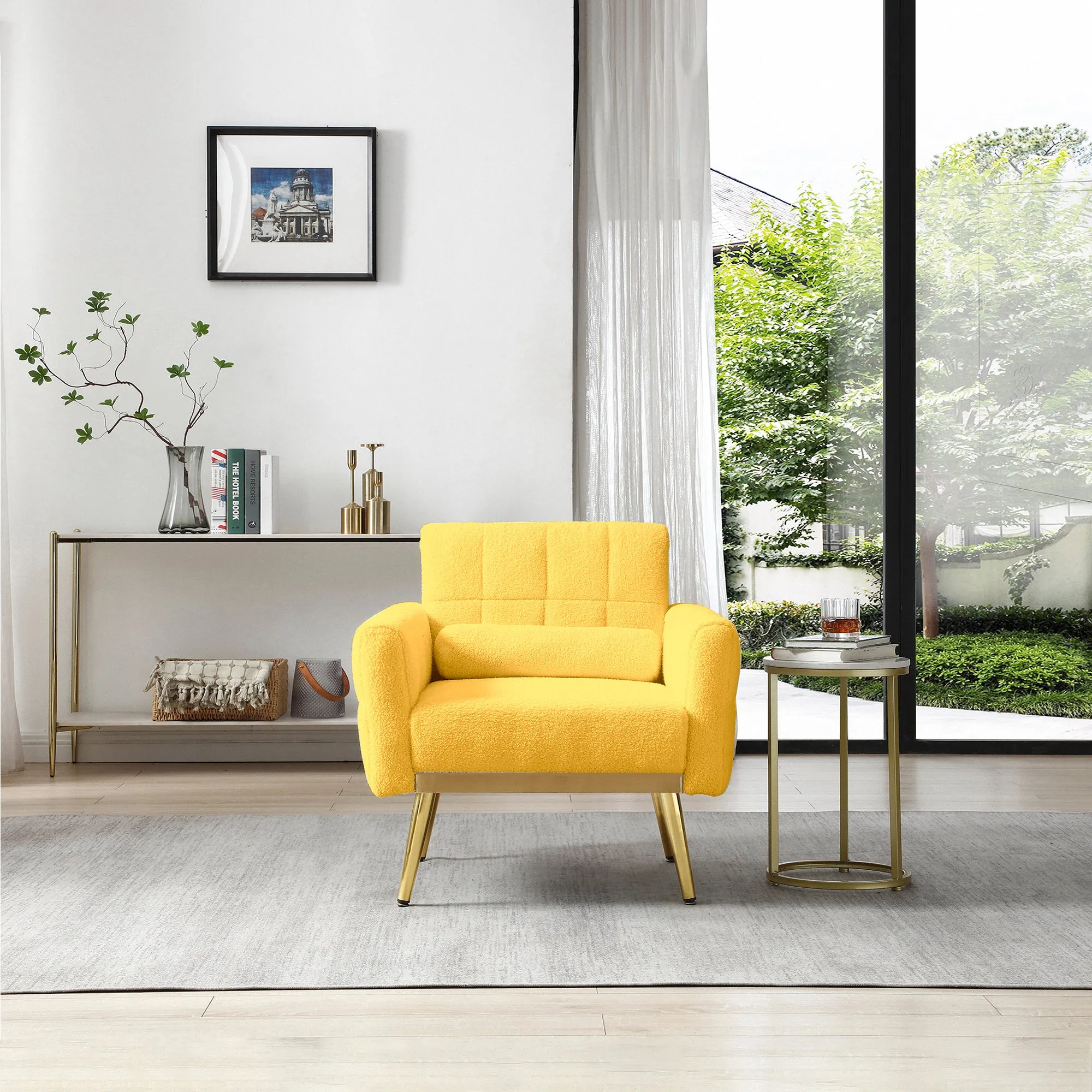 Teddy Accent Chair - Yellow