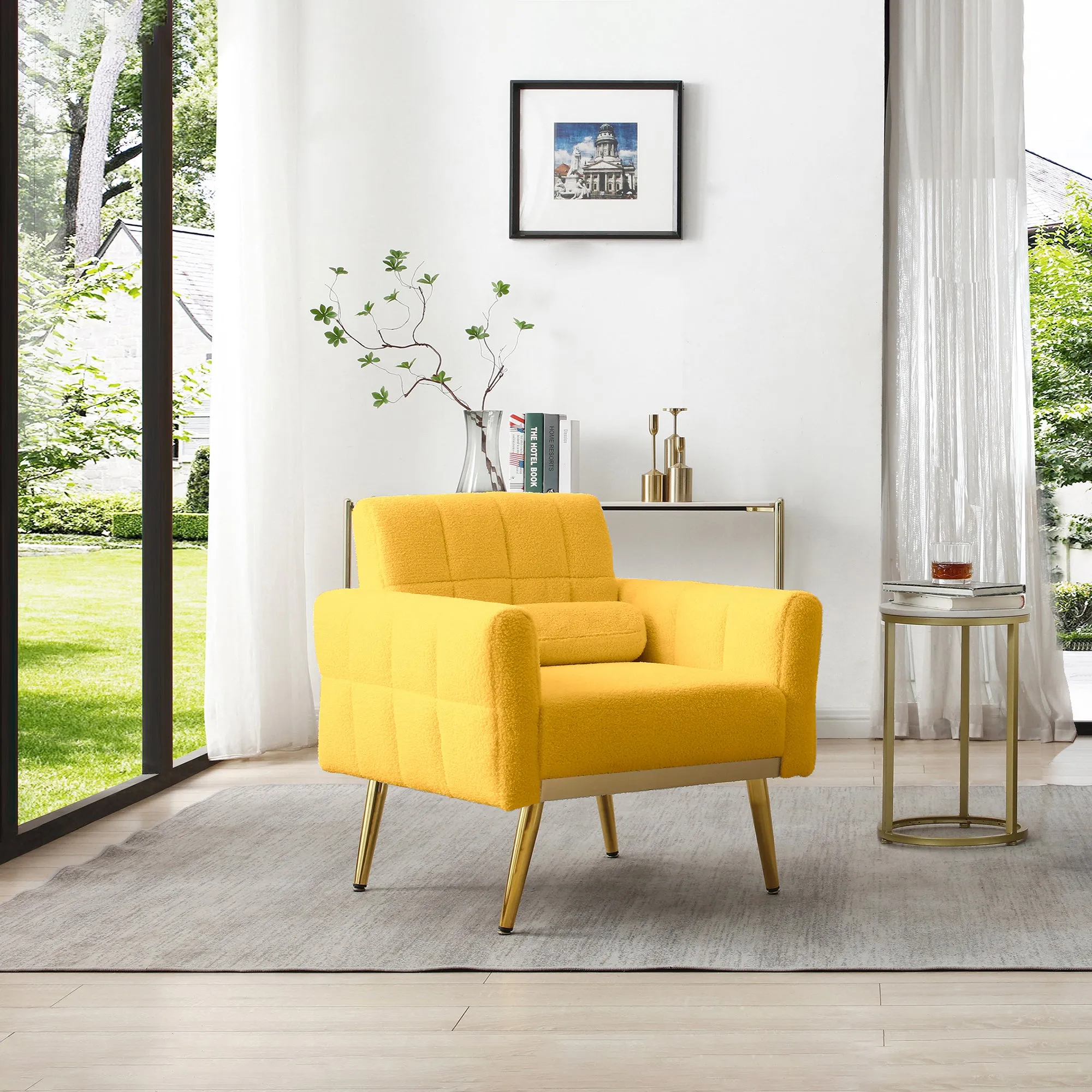 Teddy Accent Chair - Yellow