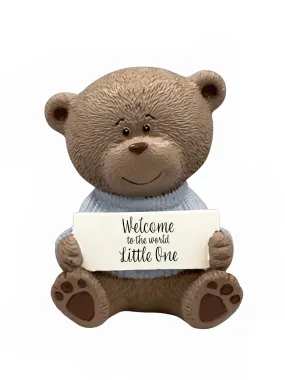 Teddy Moments - Welcome Little One Blue