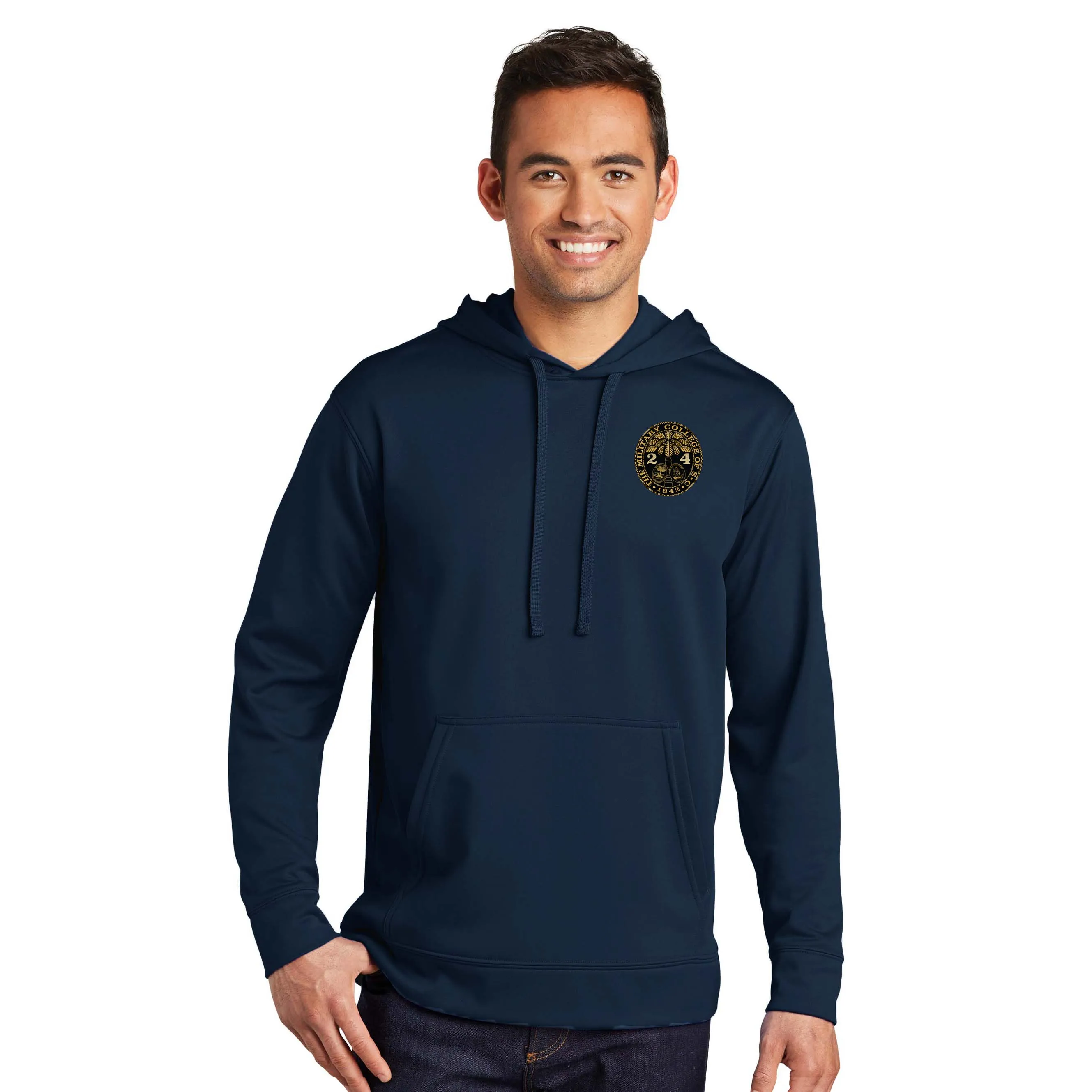 The Citadel, Customizable (Your Year) Ring Bezel Design,  Performance Fleece Pullover Sweatshirt