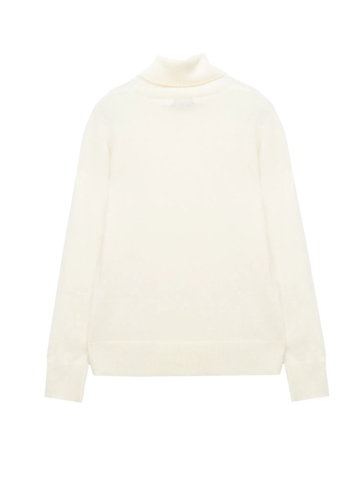 Turtleneck Slimfit Sweater_Ivory