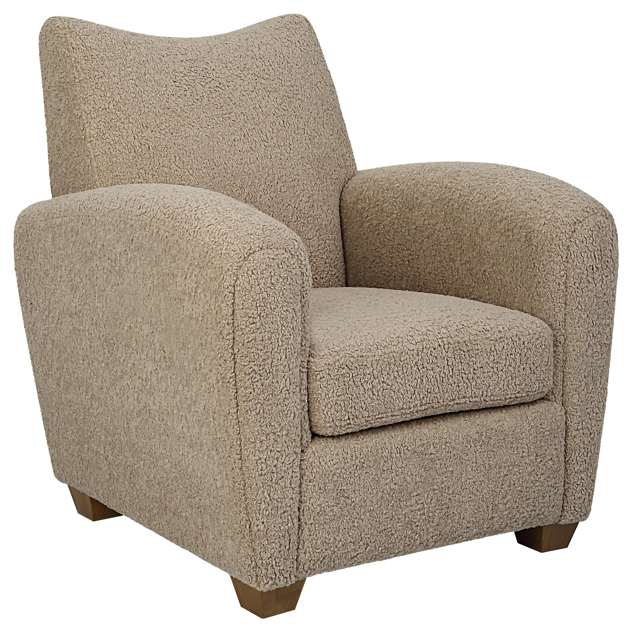 Uttermost Teddy Latte Accent Chair