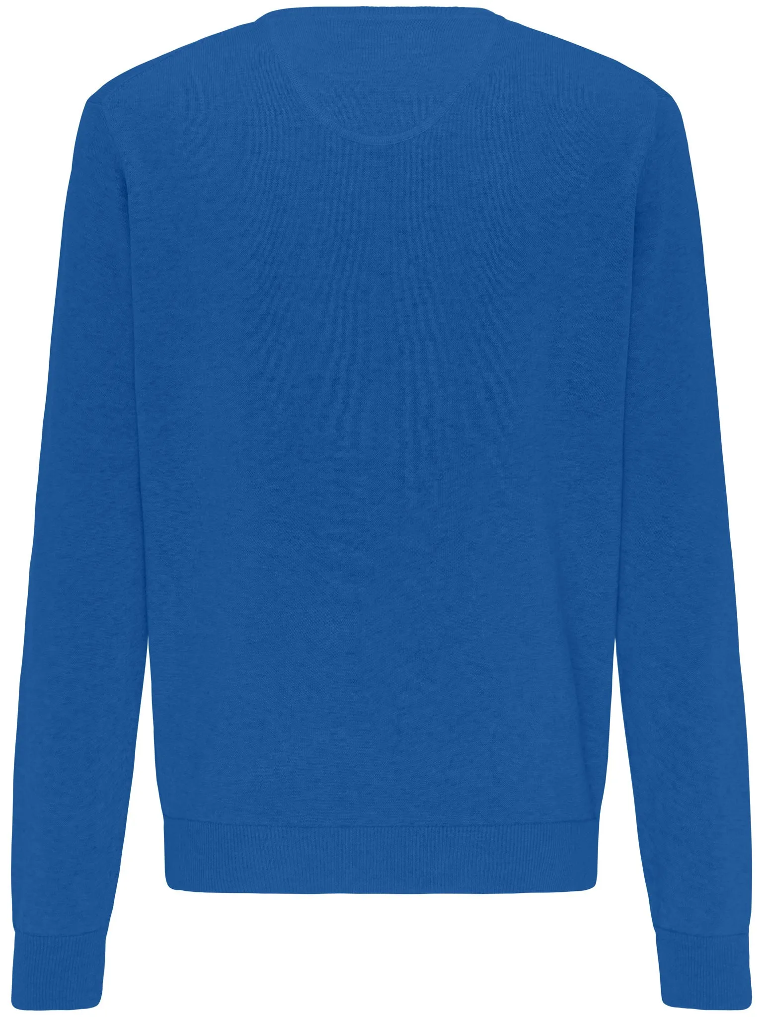 V Neck Cotton Pullover