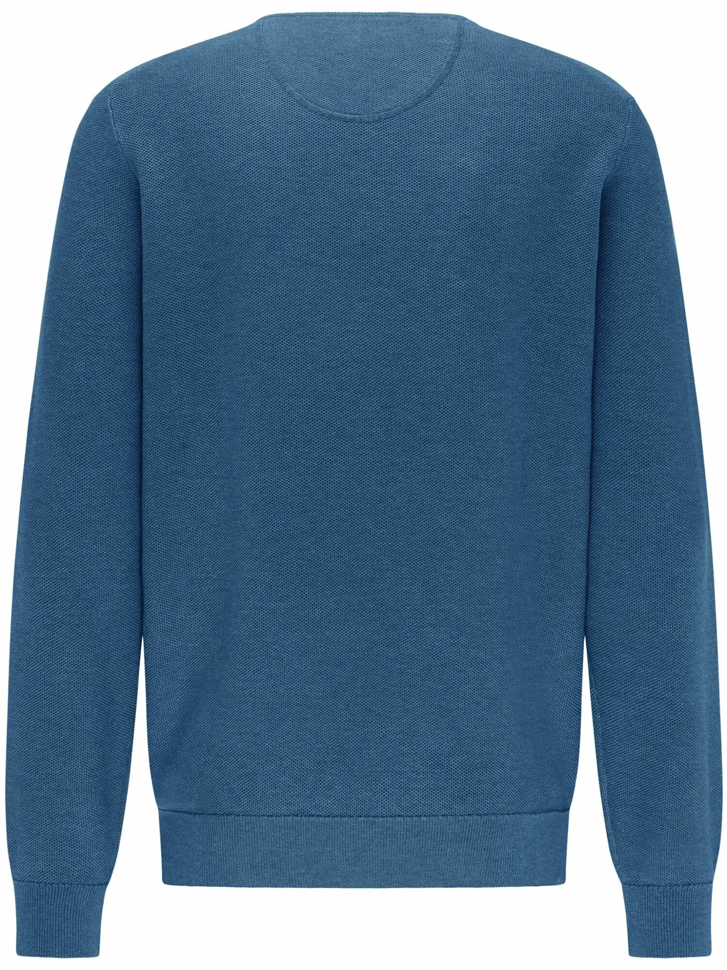 V Neck Cotton Pullover